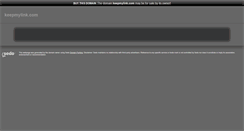 Desktop Screenshot of keepmylink.com
